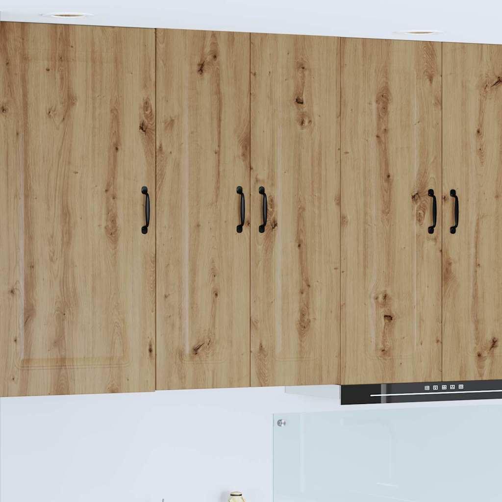 Vægskab til køkken med hylde Artisan Egetræ 60 x 31 x 100 cm billede