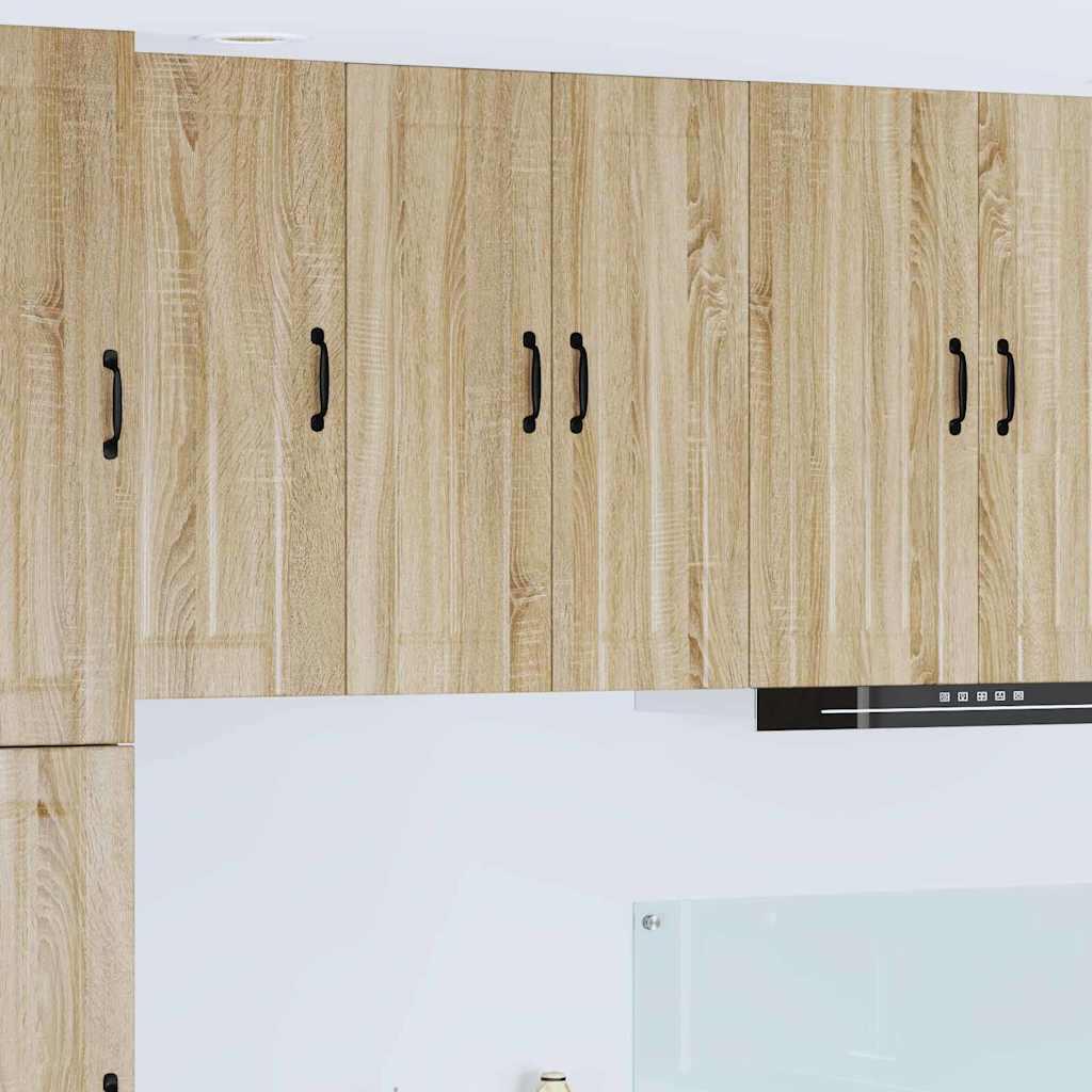Køkkenskab med hylde Sonoma eg 60 x 31 x 80 cm Konstrueret træ billede