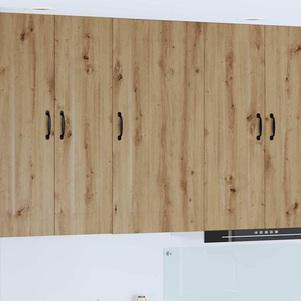 Vægskab til køkken med hylde Artisan Egetræ 50 x 31 x 100 cm billede