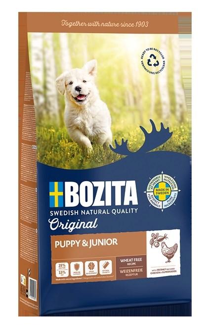 Hundefoder tørfoder BOZITA Original Puppy & Junior Kylling 12 kg billede