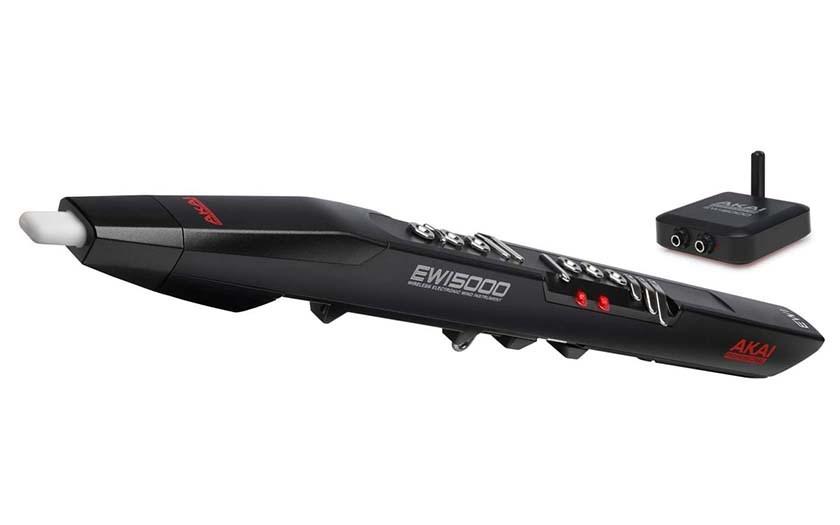 Elektronisk blæseinstrument AKAI EWI 5000 - trådløst USB MIDI, sort billede
