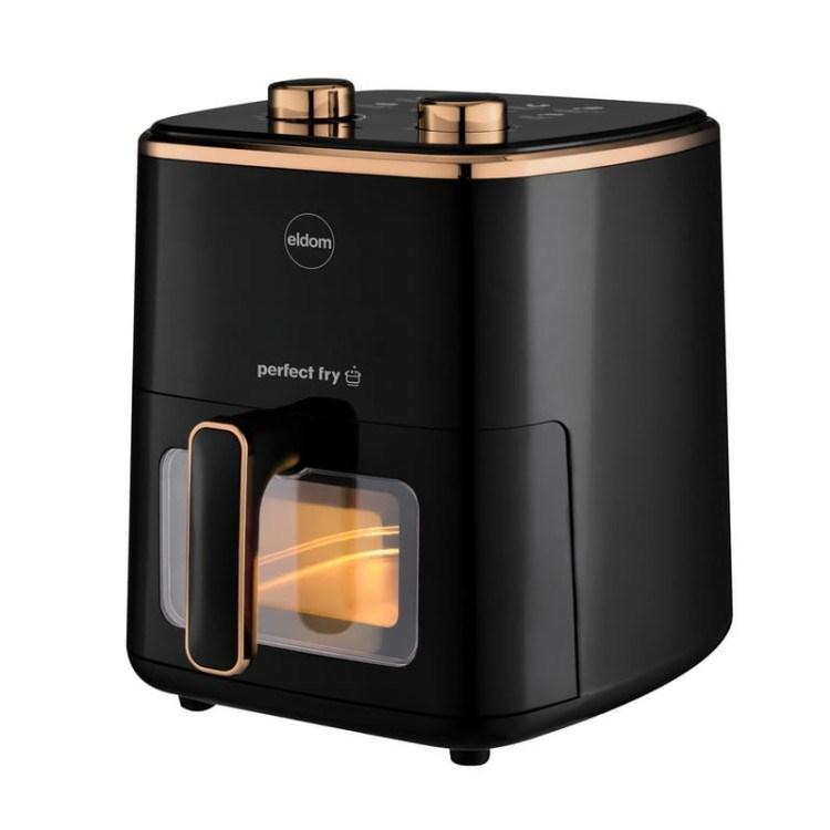 Airfryer ELDOM FRITTA 5,0 l - justerbar temperatur, timer, 1.500 W - Sort billede