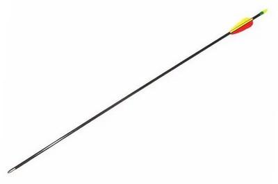 Pil til bue - POE LANG fiberglass 30'' (sort) billede