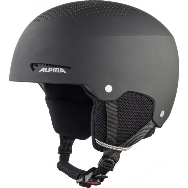 Skihjelm ALPINA Zupo - sort mat (51-55 cm) billede