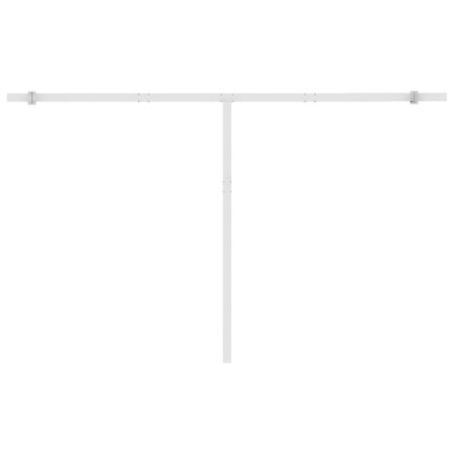 Fritstående markise 450x300 cm automatisk betjening antracitgrå