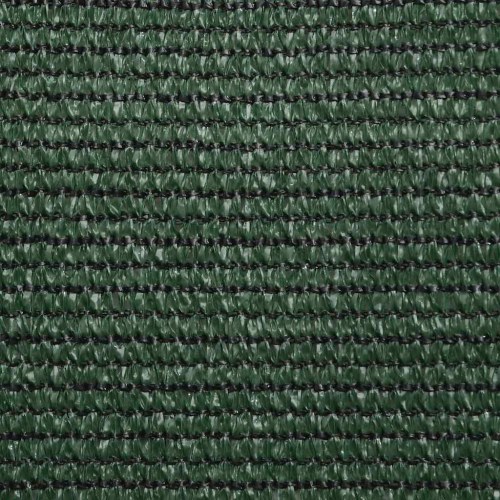 Solsejl trekant 5×7×7 m - HDPE 160 g/m², mørkegrøn
