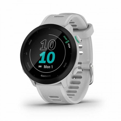 Smartwatch GARMIN Forerunner 55 - hvid, 42 mm