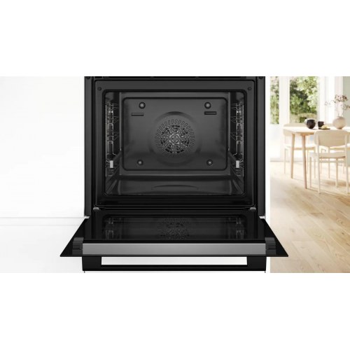 Indbygningsovn Bosch Serie 4 HQG572EB3, 71 l, sort