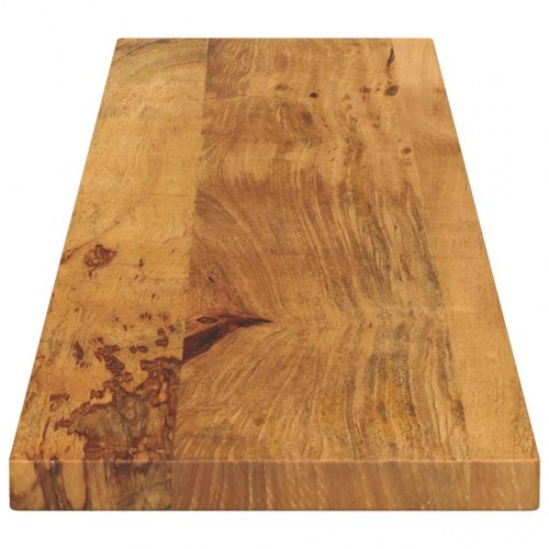 Bordplade 140x30x3,8 cm rektangulær massivt mangotræ