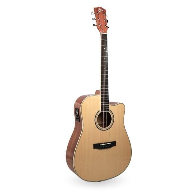 Western-guitar elektroakustisk 4/4 - V-tone VEAG1 CE, natur billede