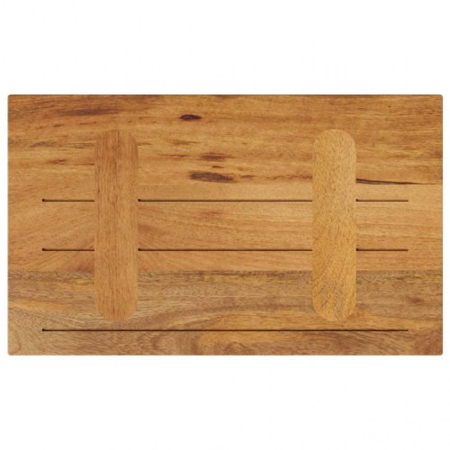 Bordplade 60x40x3,8 cm rektangulær massivt mangotræ