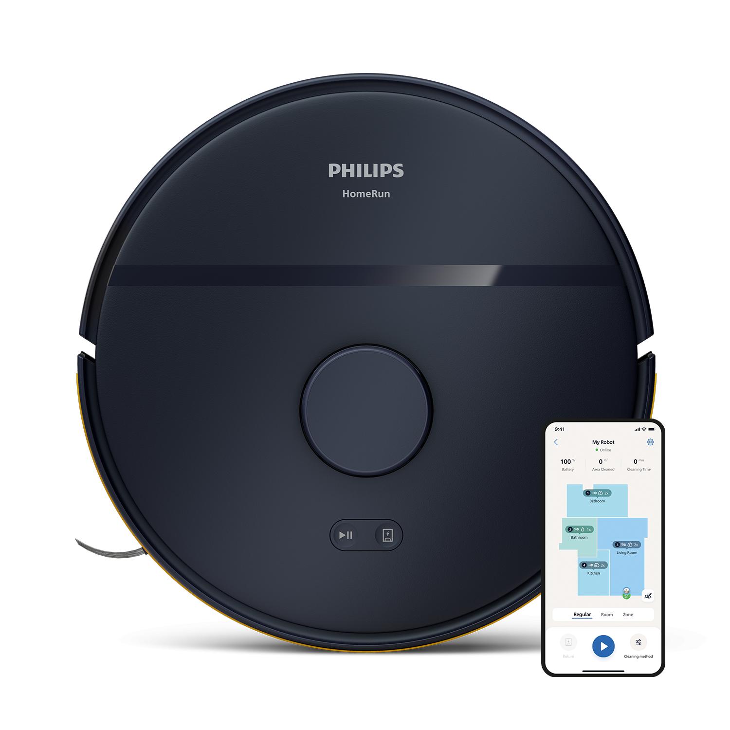 Robotstøvsuger Philips HomeRun 2000 Series XU2000/10 - grå