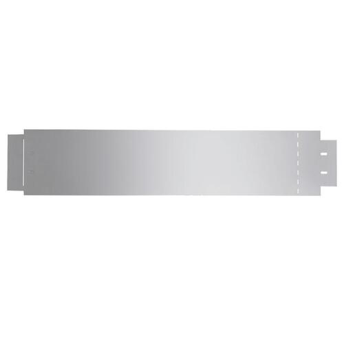 Bedkanter 10 stk. galvaniseret stål 100 x 20 cm