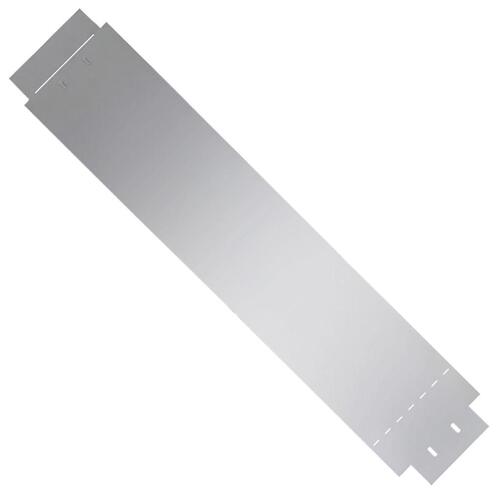 Sæt med bedkanter 20 stk. galvaniseret stål 100 x 20 cm