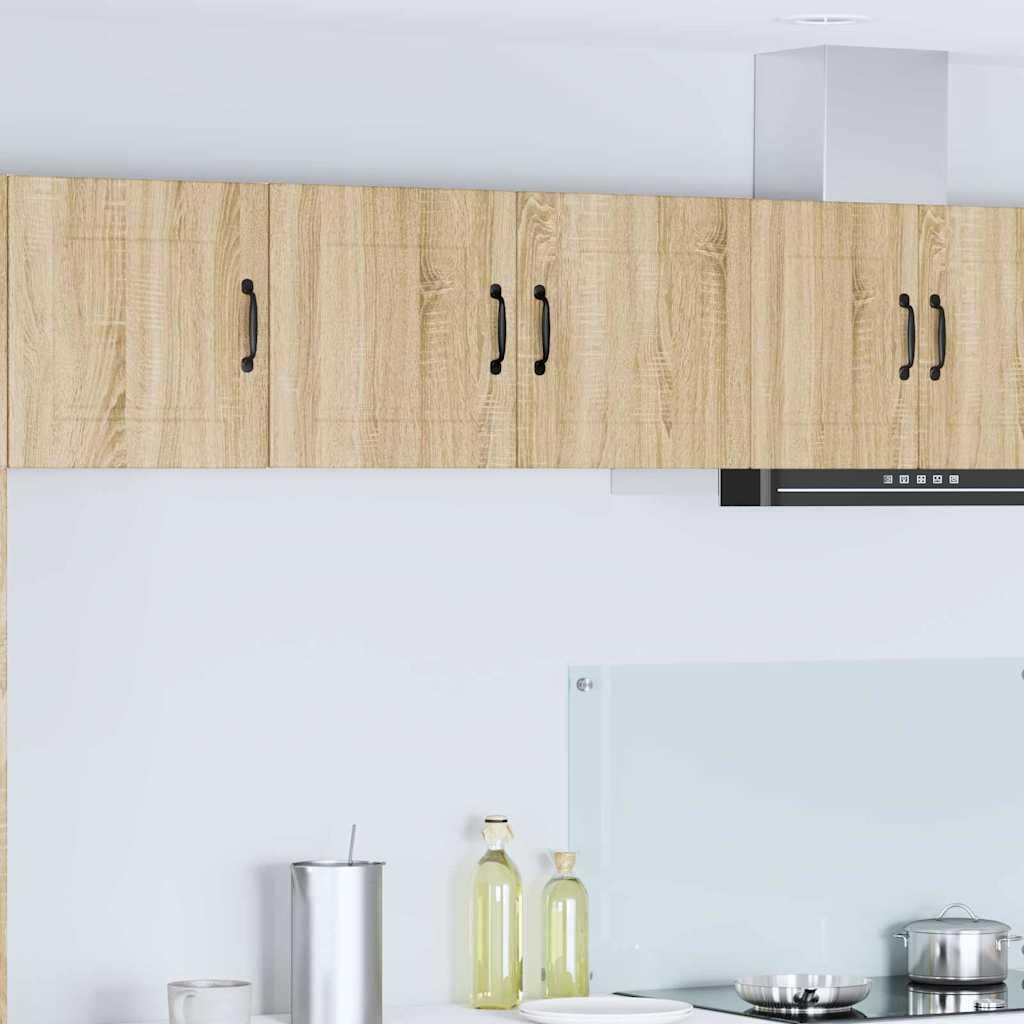 Vægskab til køkken Sonoma eg 80 x 31 x 40 cm Konstrueret træ billede