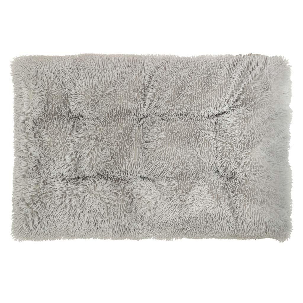 Hundeseng måtte XXL grå 110×75 cm billede