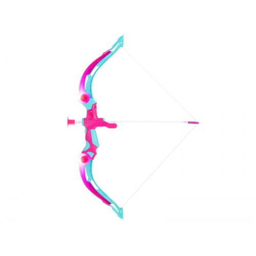 Buesæt med pile og målskive – pink