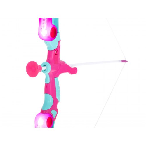 Buesæt med pile og målskive – pink