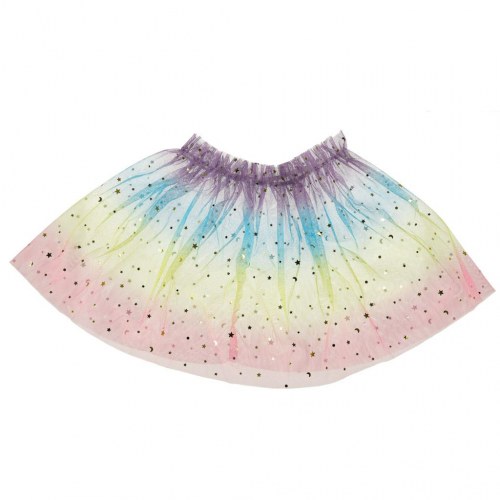 Makeup sæt til børn – 22 dele med regnbue-nederdel og enhjørninge-makeuptaske