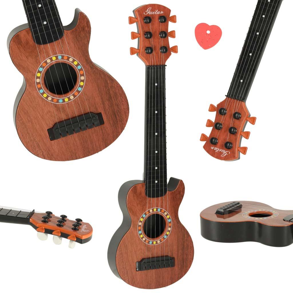 Børneguitar klassisk 1/8 – 6 strenge, 18" (46,5 cm) billede
