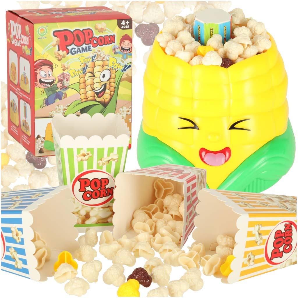 Bordspil: Catch Popcorn - arkadespil med kopper til 2-4 spillere billede