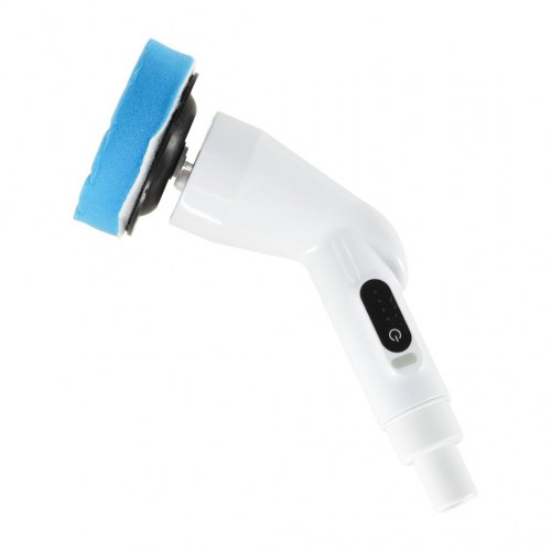 Elektrisk roterende moppe/rensebørste med 9 børstehoveder