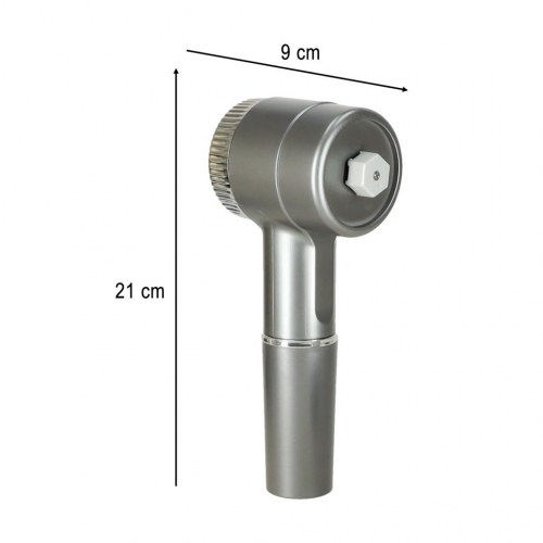 Elektrisk rengøringsbørste 5‑i‑1 med LED og 3 hastigheder