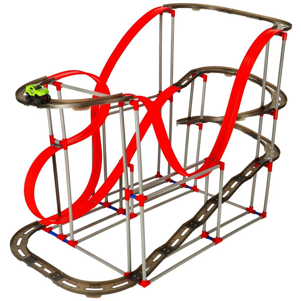 Bilbane til børn - Anti-gravity racerbane, 175 dele billede