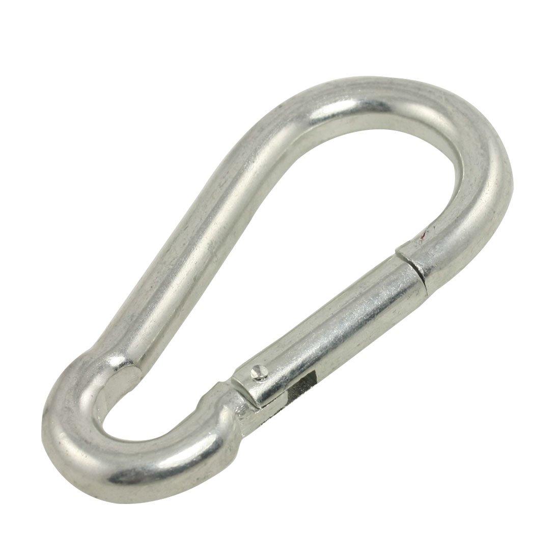Karabinhage til hængekøje og gynge - 8 × 3,5 cm, metal, 200 kg billede