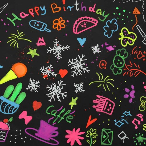 Kridtmarkere til glas, tavler og skilte – vaskbare, 8 stk