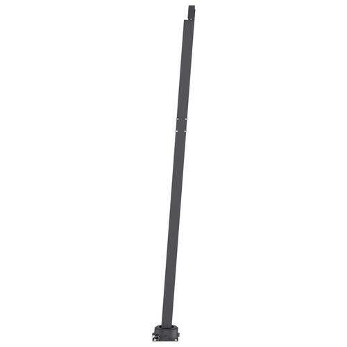 Fritstående markise 350x250 cm automatisk betjening antracitgrå