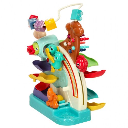 Babylegetøj interaktiv 5-i-1 aktivitetslegetøj – Bibi-inn