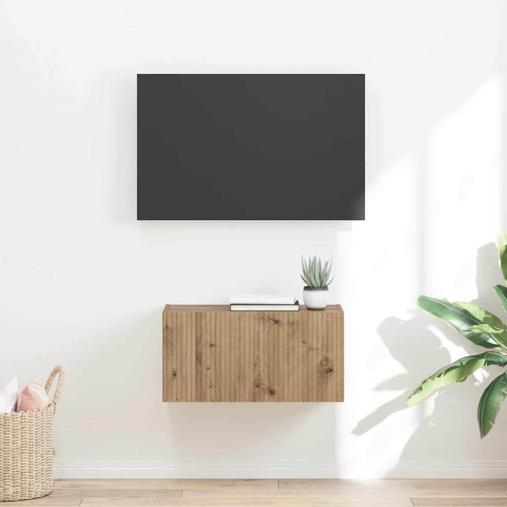 TV vægskab Artisan eg 60 x 31 x 29.5 cm Konstrueret træ billede