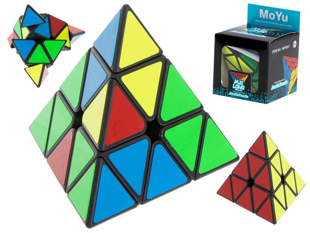 Puslespilsterning Pyraminx - MoYu (sort)