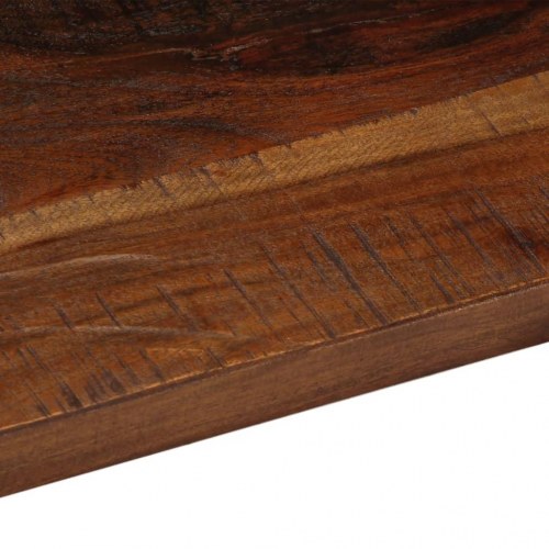 Bordplade 160x40x2,5 cm rektangulær massivt genbrugstræ