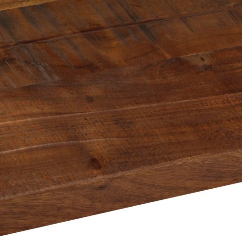 Bordplade 120x20x2,5 cm rektangulær massivt genbrugstræ