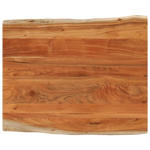 Bordplade 110x80x2,5 cm rektangulær massivt akacietræ