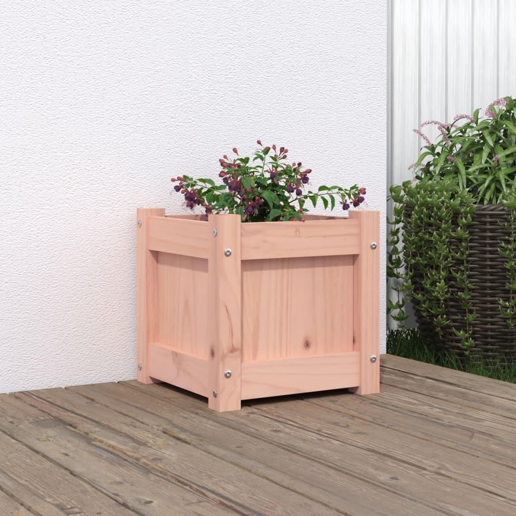Plantekasse 31x31x31 cm massivt douglasgran billede