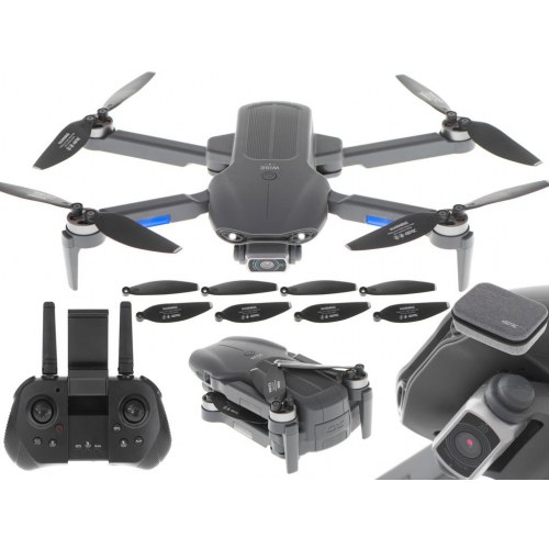 Drone med kamera 6K HD - F9 GPS WiFi, rækkevidde 2.000 m