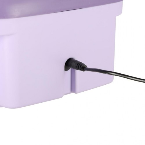 Mini vaskemaskine - foldbar, bærbar 8 l, lilla