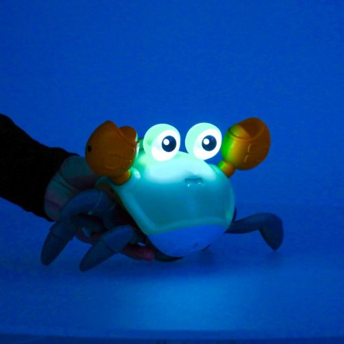 Interaktiv krabbekr crawler med lyd – grøn