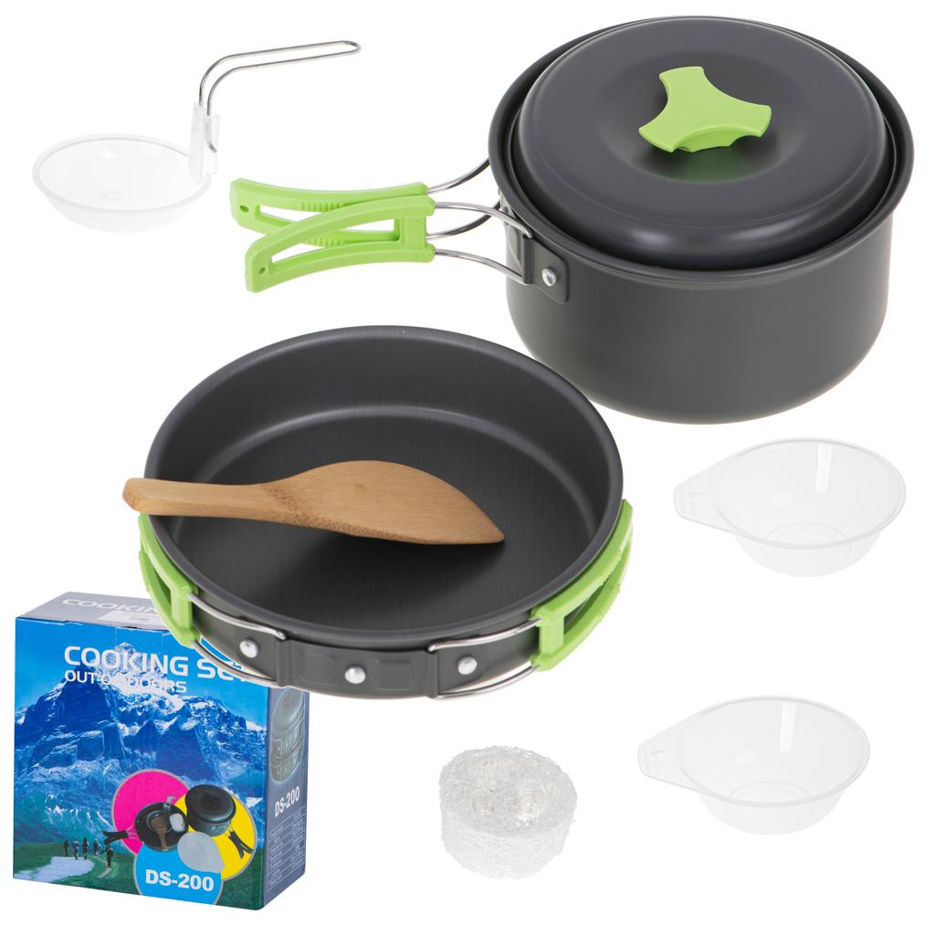 Camping kogesæt - gryde og pande XL til rejse og outdoor