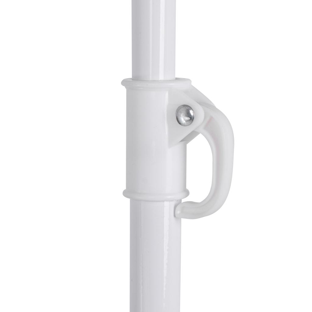 Parasol til strand og have 150 cm - justerbar med tilt, monstera-blade billede