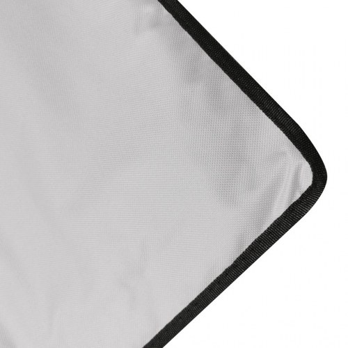 Liggemåtte med ryglæn - foldbar strandstol 150 × 47 × 48 cm, grå