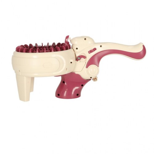 Strikkemaskine sæt med garn i 5 farver + tilbehør