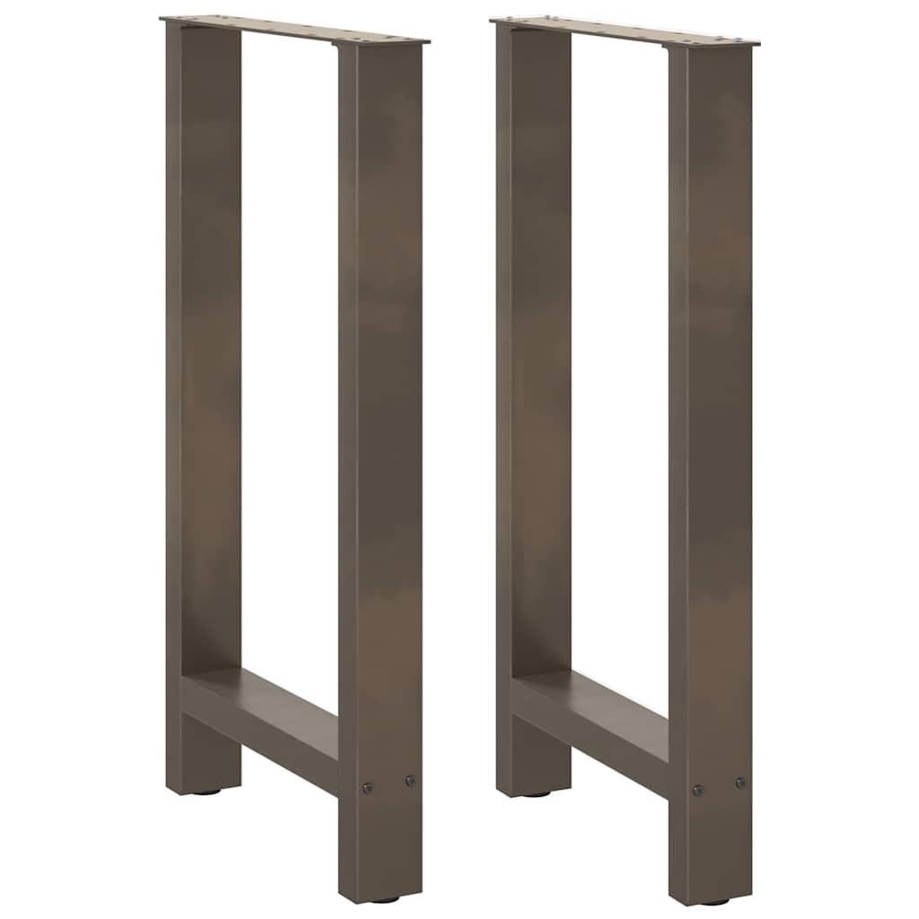 Barbordsben naturstål 2 stk. 50x(90-91) cm stål billede