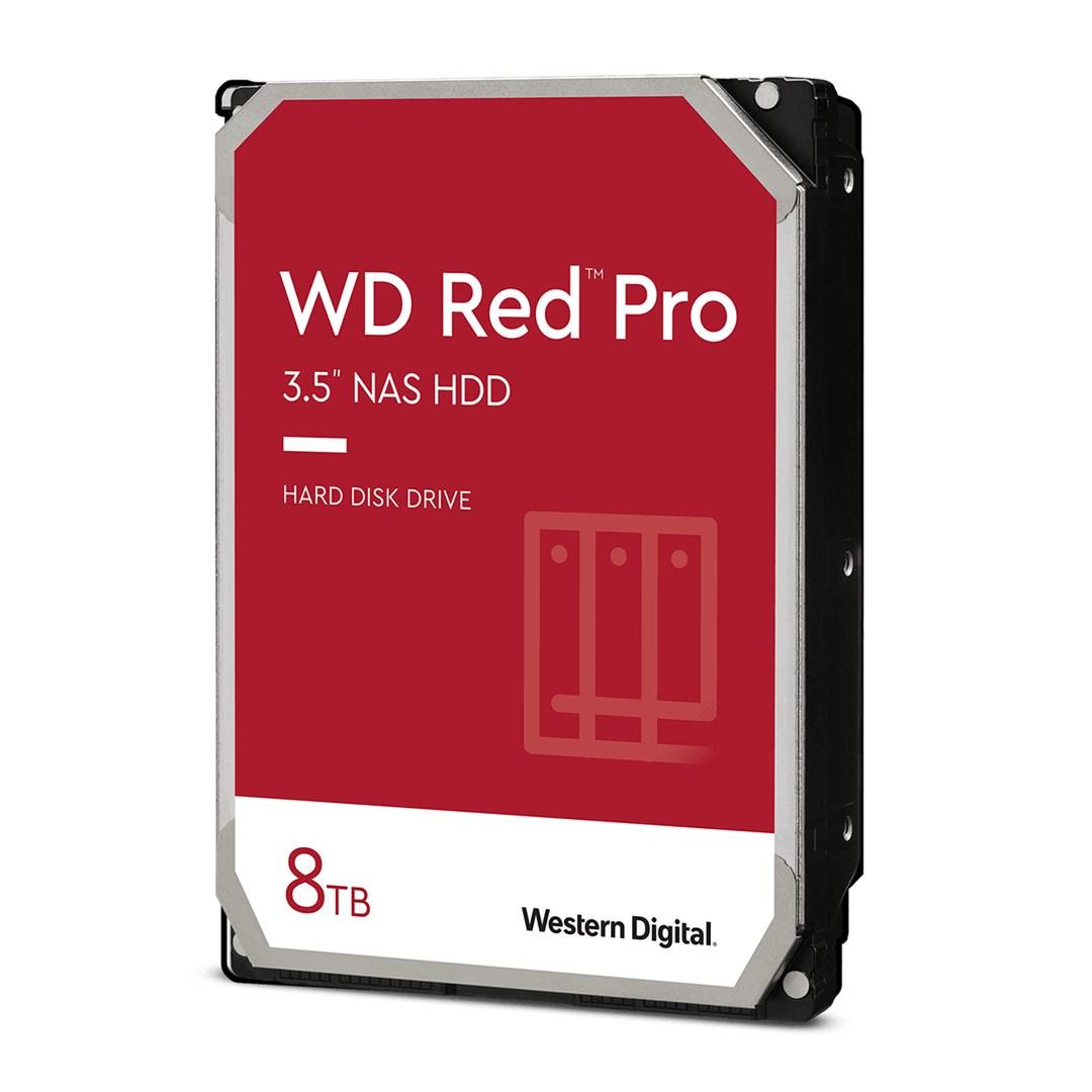 Harddisk 3,5" WD Red Pro NAS 8 TB 7200 RPM SATA 256 MB