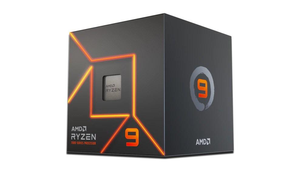 Processor AMD Ryzen 9 7900 - 12 kerner, 24 tråde, 3,7-5,4 GHz (Box)