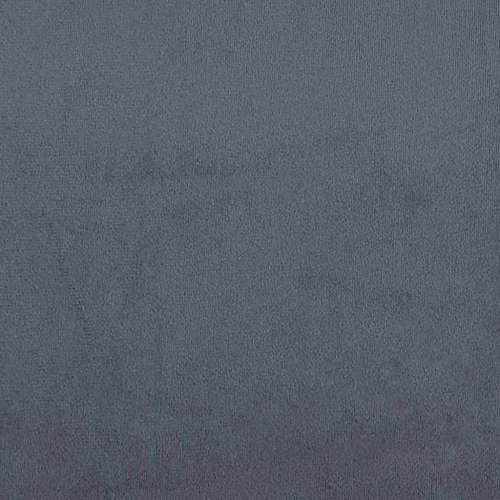 Sengeramme uden madras 180x210 cm fløjl mørkegrå