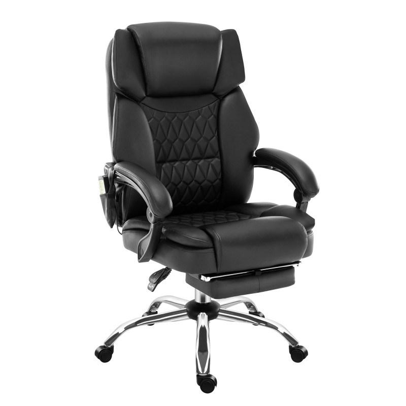 Kontorstol med massage MARK ADLER Boss 6.0 – sort billede